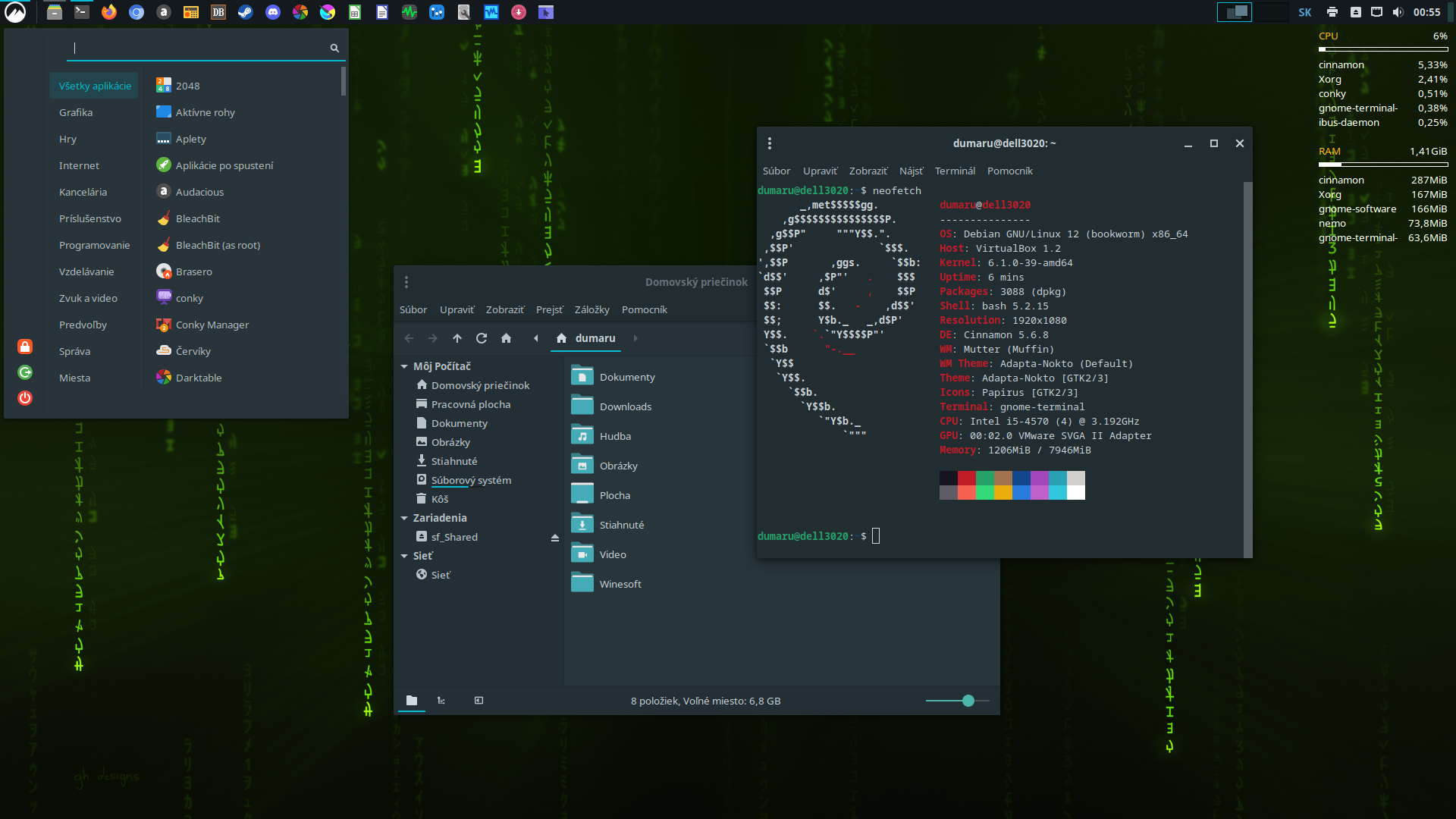 Moje desktopy