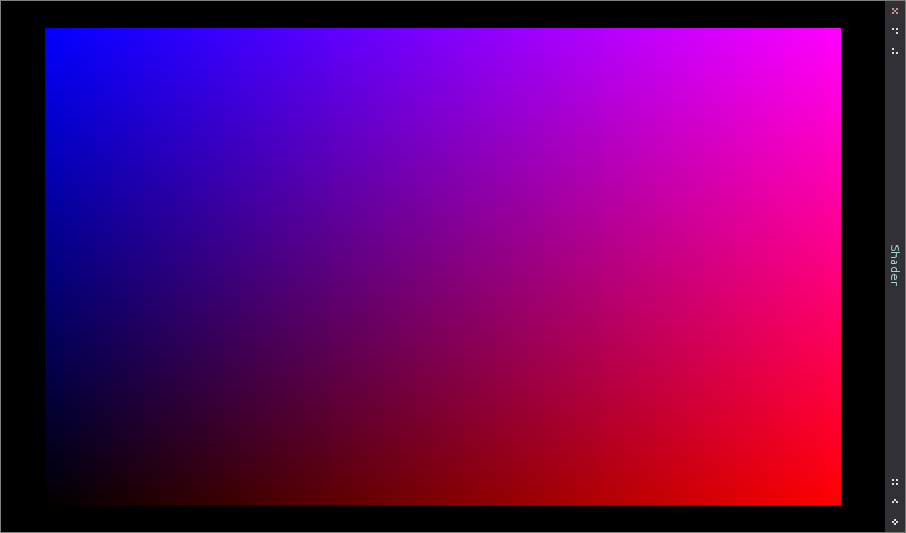 Farebný obdĺžnik s čiernymi okrajmi
