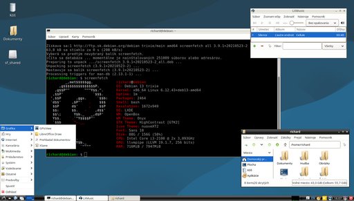 Debian 13 Trixie + LXDE